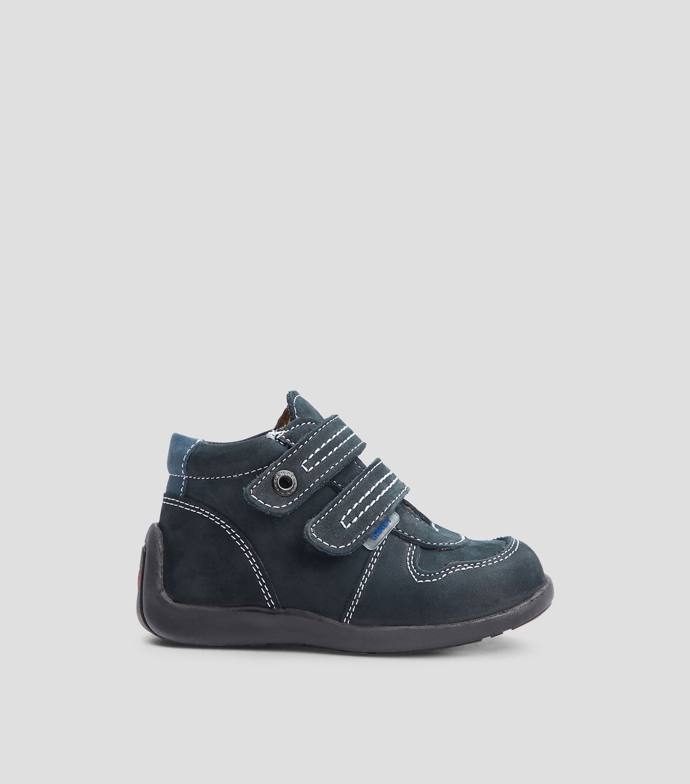Botas planas en piel liso Nino